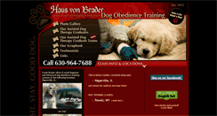 Desktop Screenshot of dogtrainingbyfrank.com